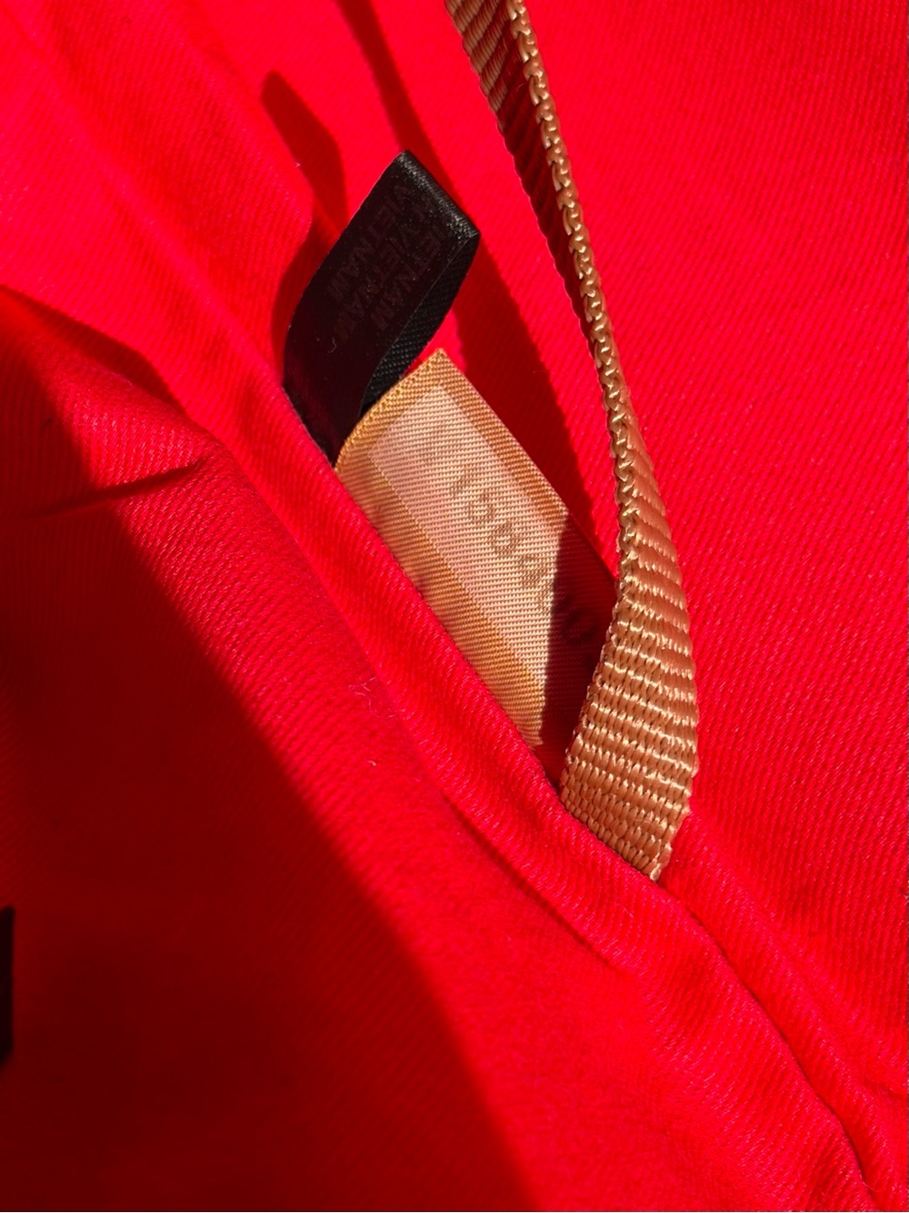 Dooney & Bourke Kristen Red Florentine Leather Tote Like New - Picture 9 of 17